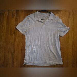 Old Navy Men's White Polo Shirt